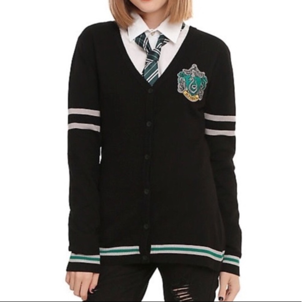 Harry Potter Slytherin cardigan